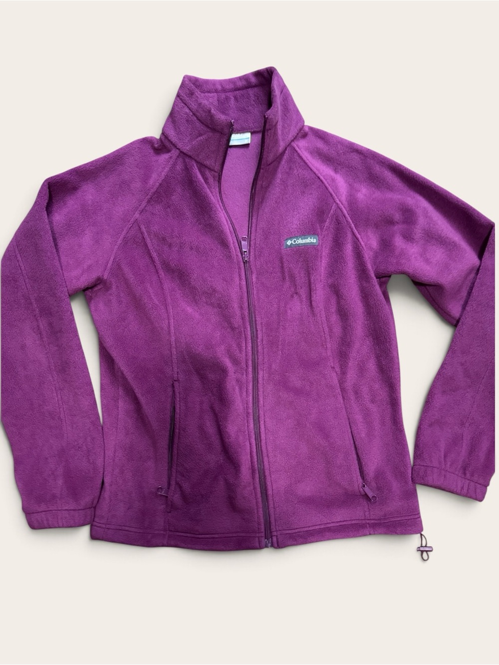 💜 Columbia Women’s Full-Zip Fleece Jacket – Size Medium 💜